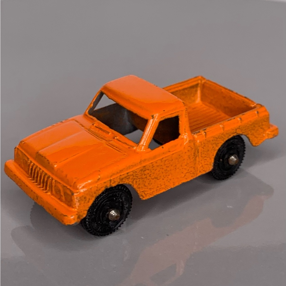 Tootsie Toy Truck Orange
